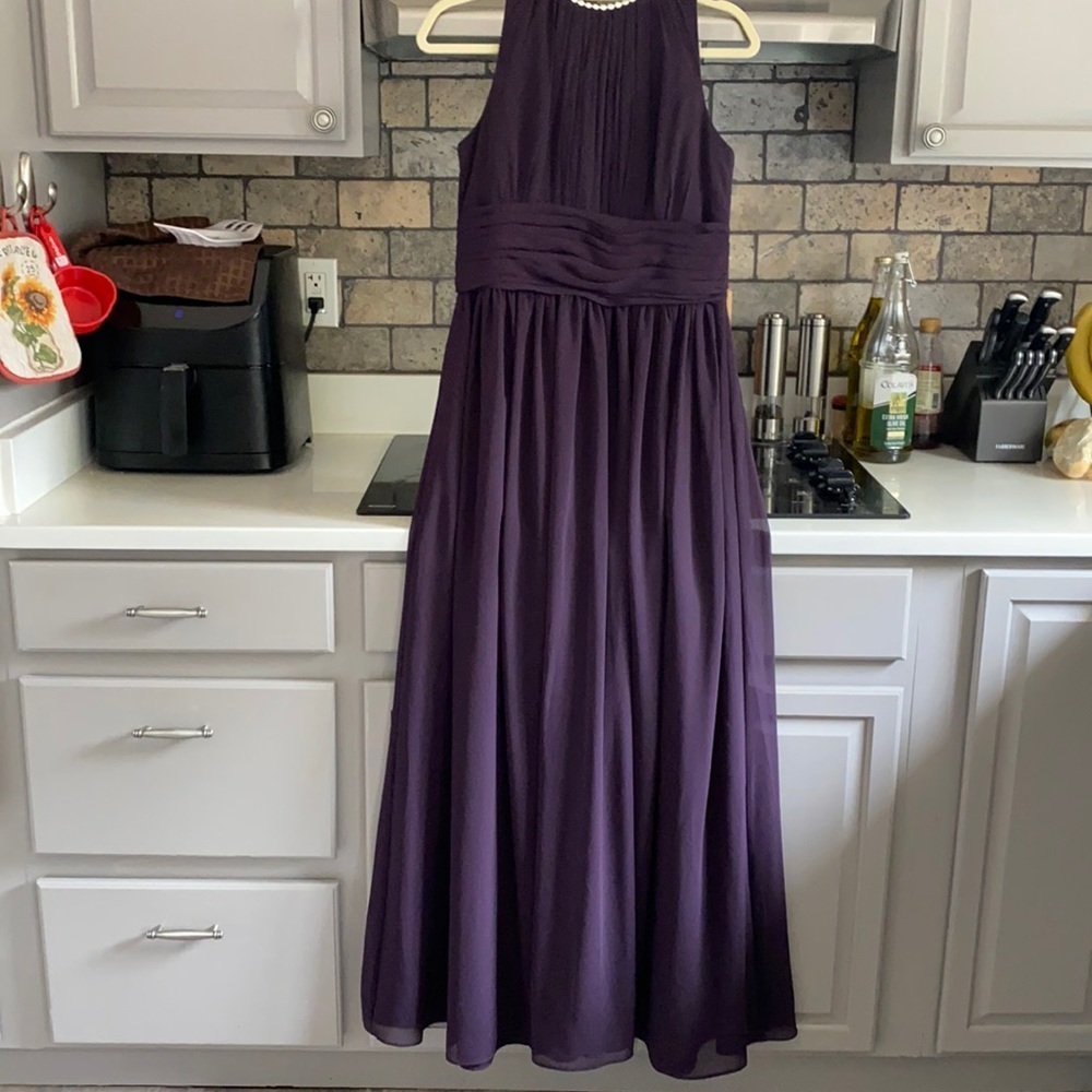 Plum Homecoming Dress Size 10